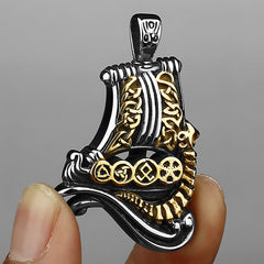 Pirate Ship Necklace