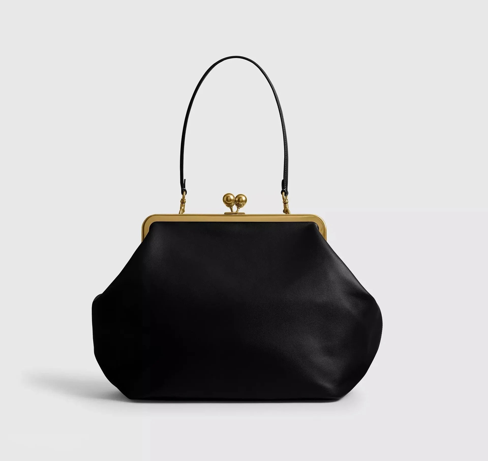 Portia Sculpted Frame Large Clutch Bag