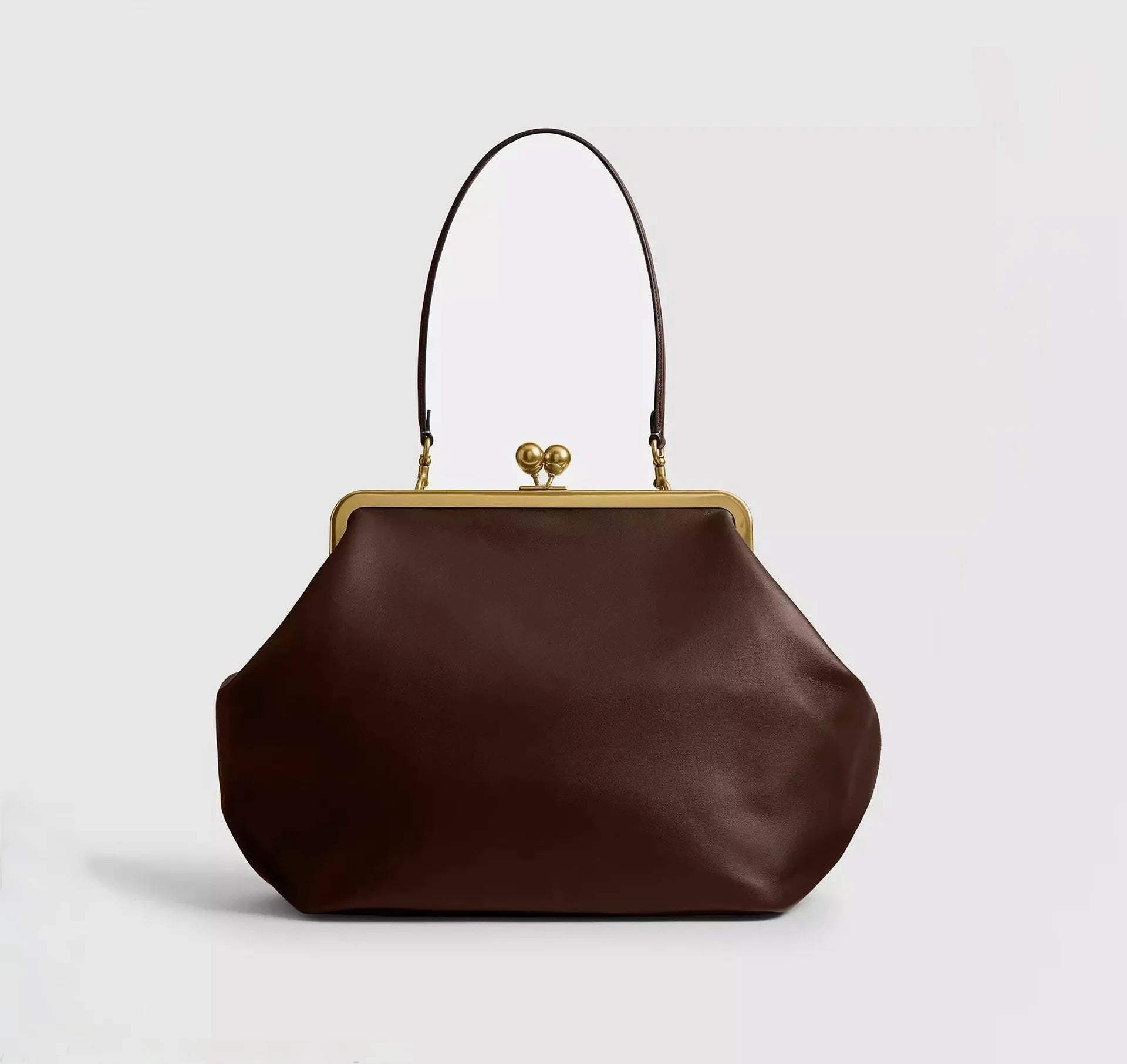 Portia Sculpted Frame Large Clutch Bag