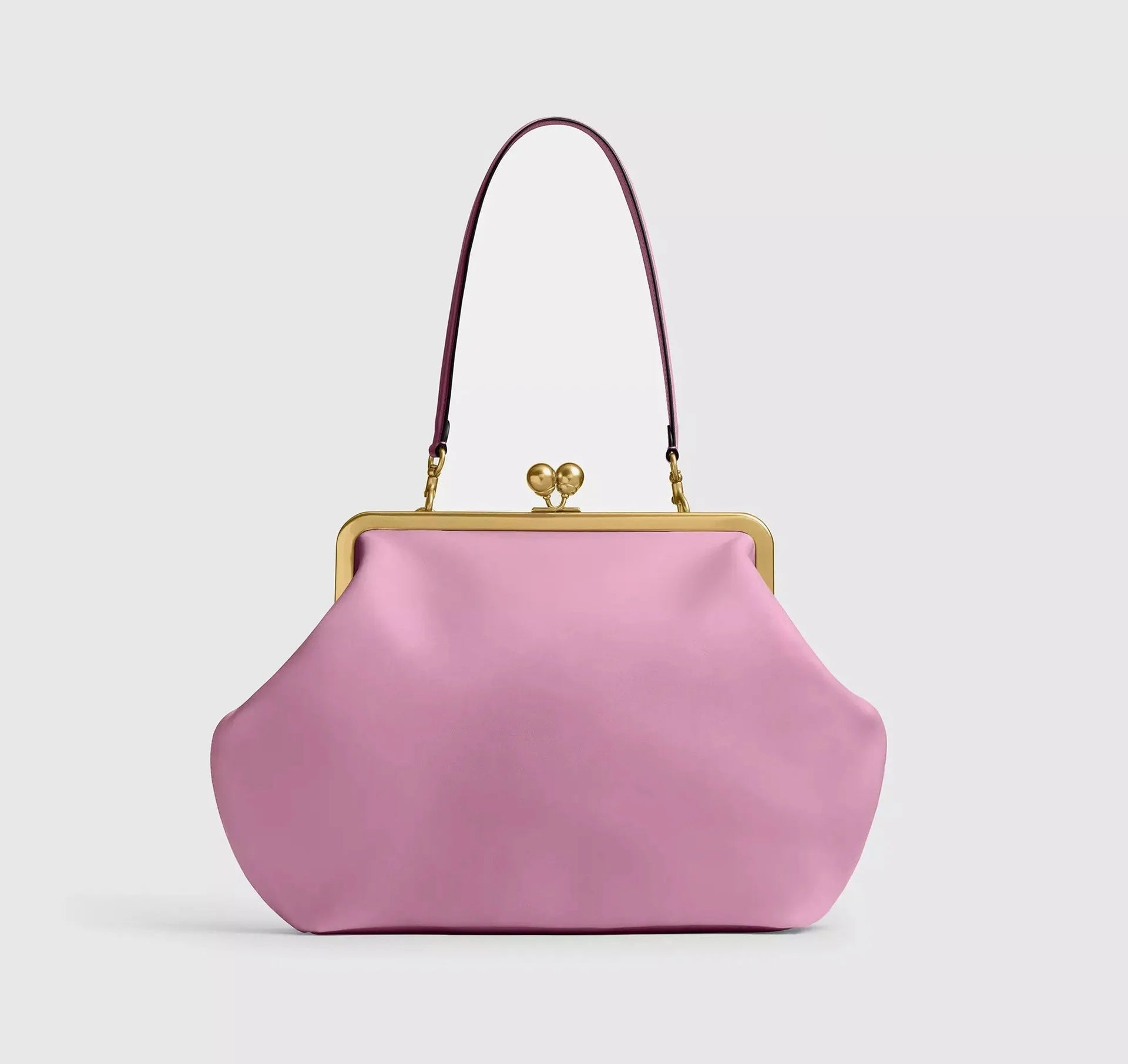 Portia Sculpted Frame Large Clutch Bag