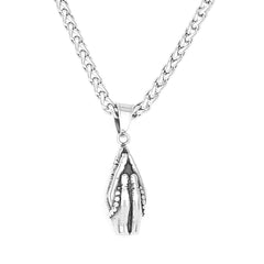 Praying-Hands Rosary Design Necklace