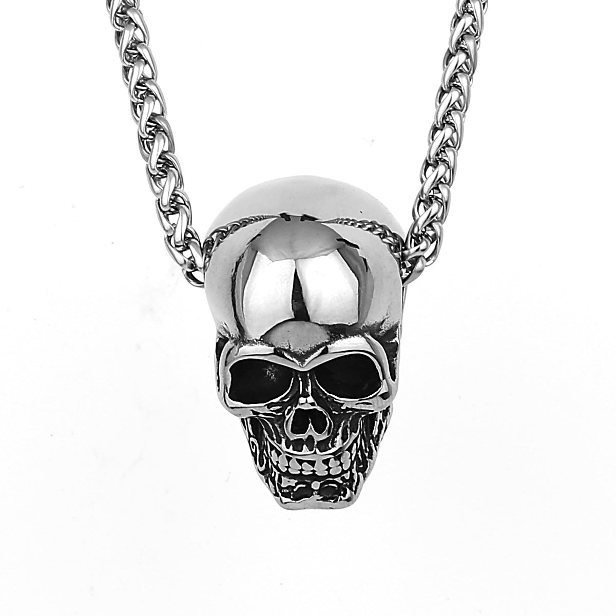 Punk Rock Skull-Motif Necklace