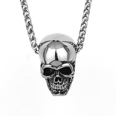 Punk Rock Skull-Motif Necklace