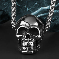 Punk Rock Skull-Motif Necklace