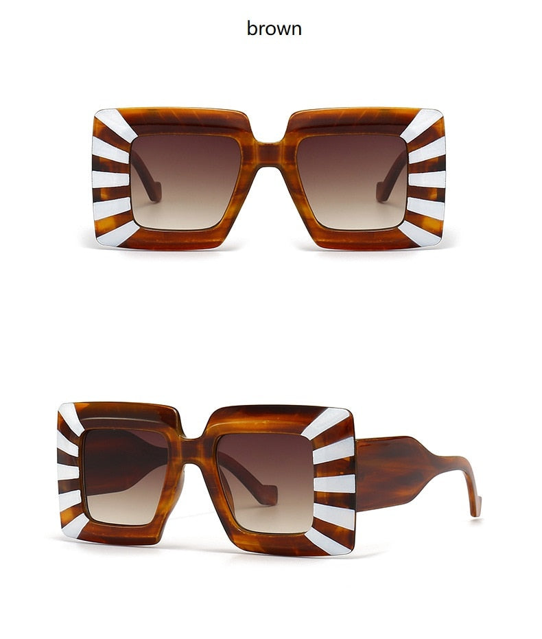 Rafaeli Oversized Square Sunglasses