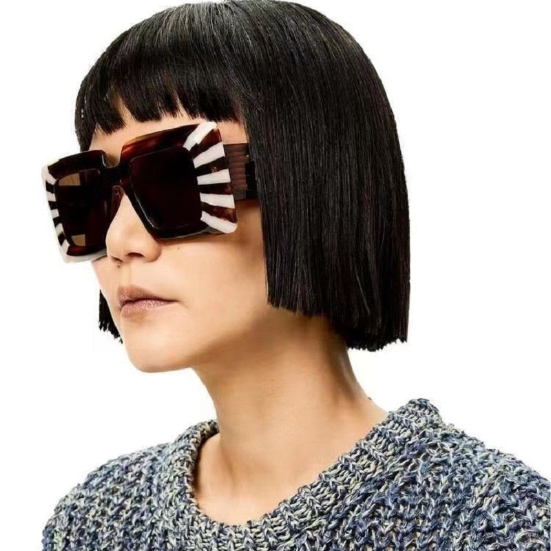 Rafaeli Oversized Square Sunglasses