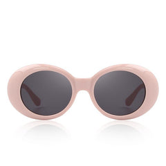 Retro Oval Acetate Sunglasses