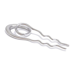 Rho Metal Geometric Fashion Hairpin
