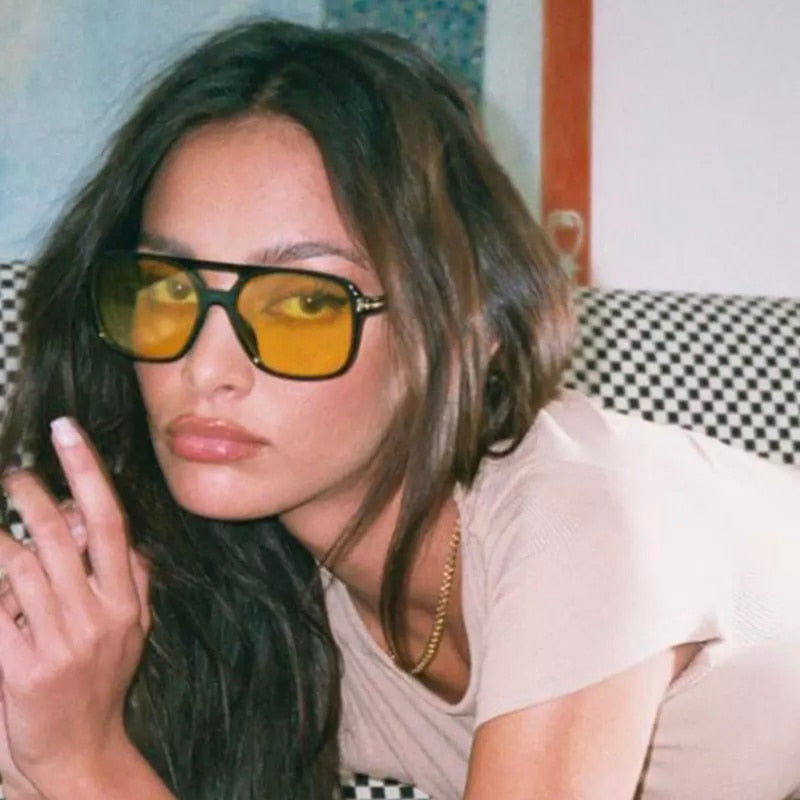 RiRi Vintage Square Sunglasses
