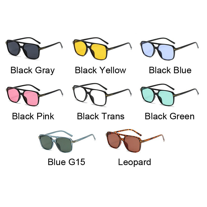 RiRi Vintage Square Sunglasses