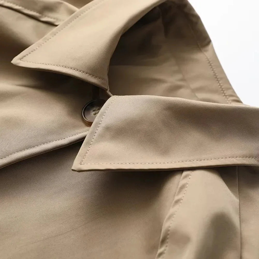Luella Check Lined Retro Trench Coat