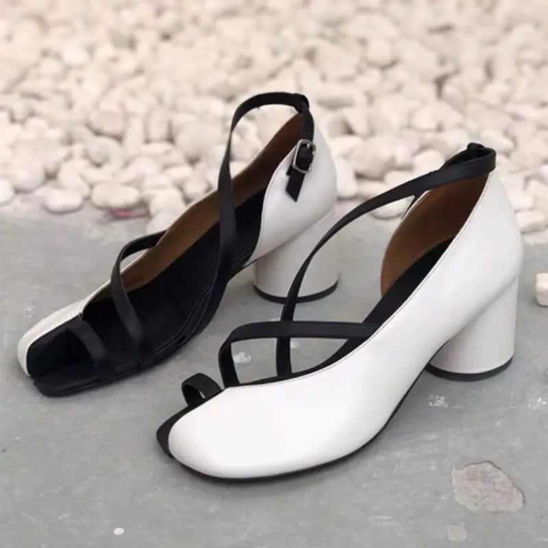 Emersyn Half Cut Out Tabi Sandals