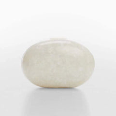 Nynne Oval Shell Acrylic Clutch