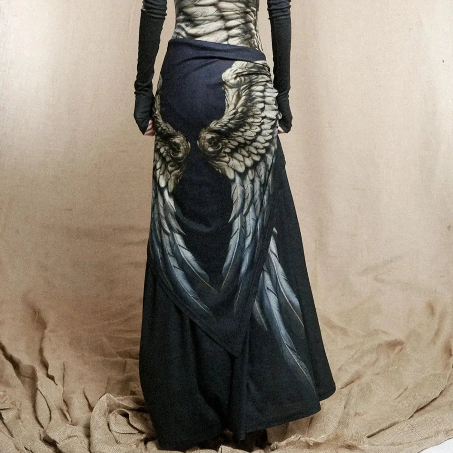 Ina Dark Angel Wing Creative Scarf
