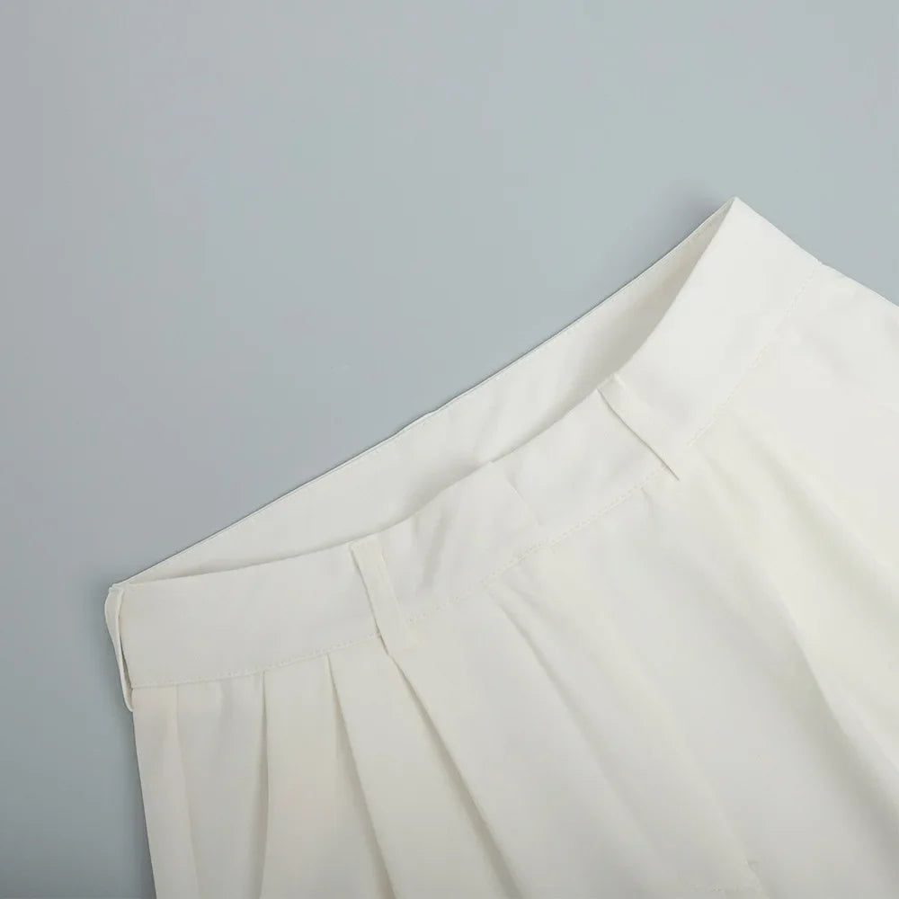 Mika Minimalist Wide Leg Pants