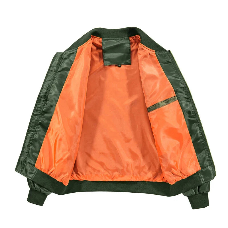 Carter Basic Unisex Bomber Jackets