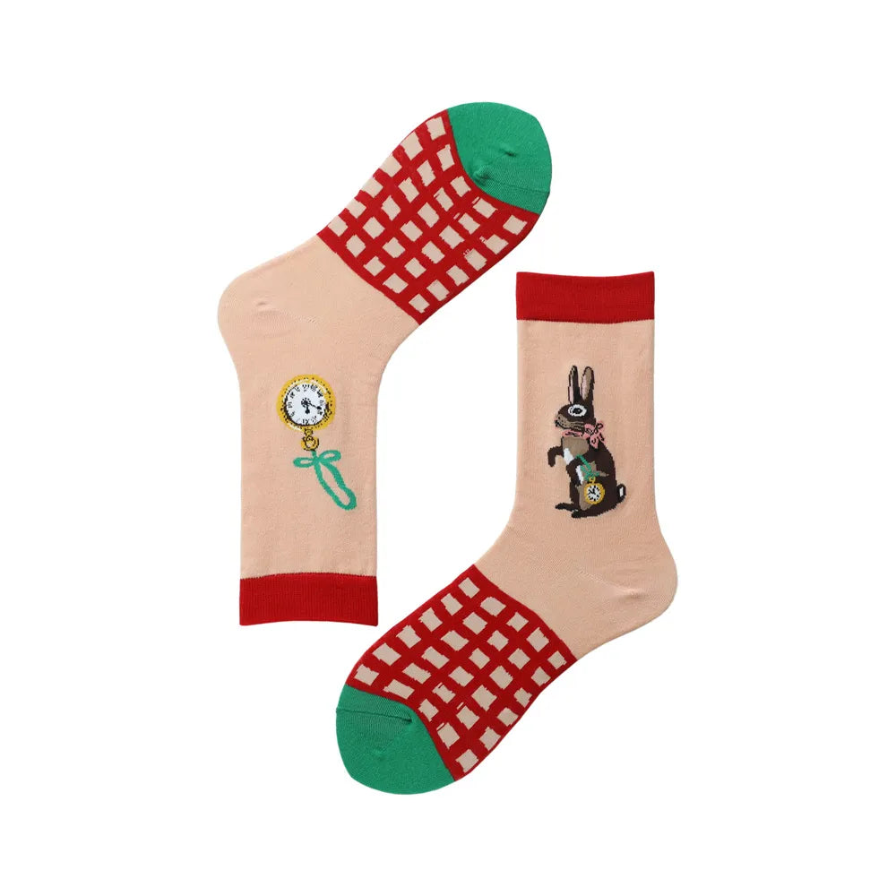 Fairy Tale Animal Prints Socks