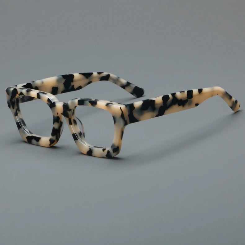 Vintage Square Acetate Nerdy Glasses