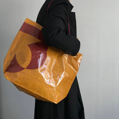 Kari Chic Reusable Glossy Shopper Tote