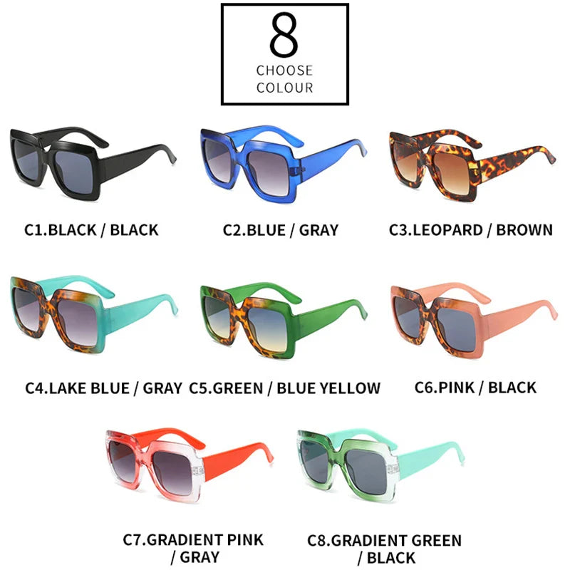 Moxie Retro Oversized Acetate Sunglasses