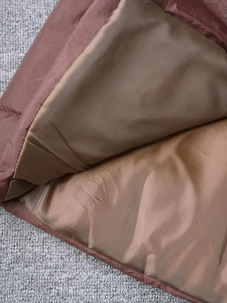 Lorna Belted Wrap Puffer Jacket