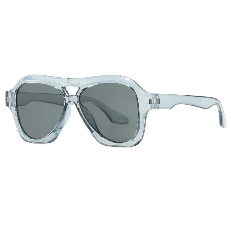 Lorie Oversize Retro Acetate Sunglasses