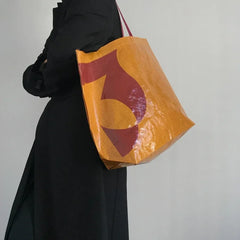 Kari Chic Reusable Glossy Shopper Tote