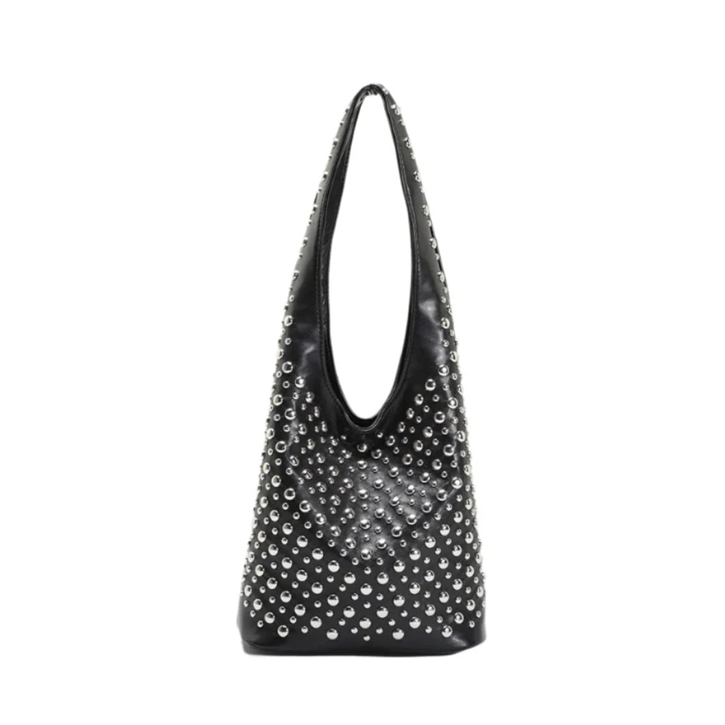 Oksana Studded Metallic Mini Bags
