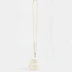 Ingrid Acrylic Wedding Cake Pearl Evening Bag