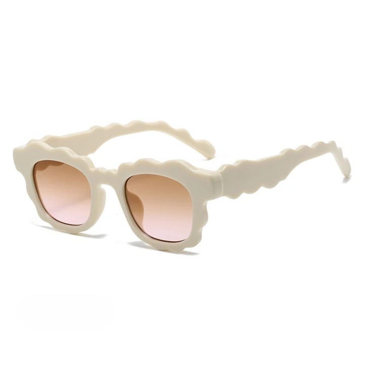 Mia Waffle Wave Frame Sunglasses