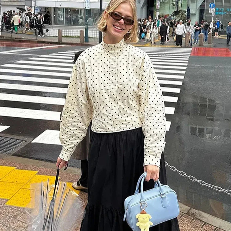 Delma Polka Dot Jumper Jackets