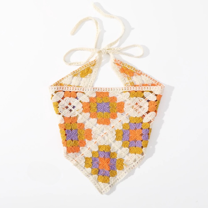 Marie Bohemian Crochet Knit Head Scarves