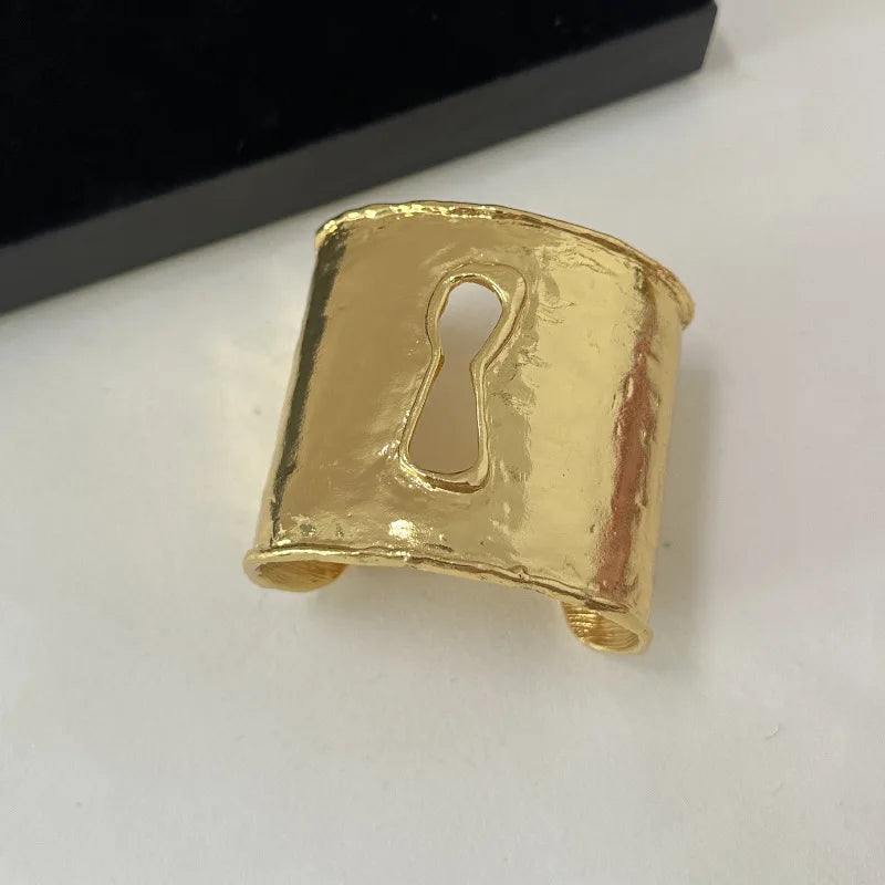 Carin Keyhole Cuff Bracelet