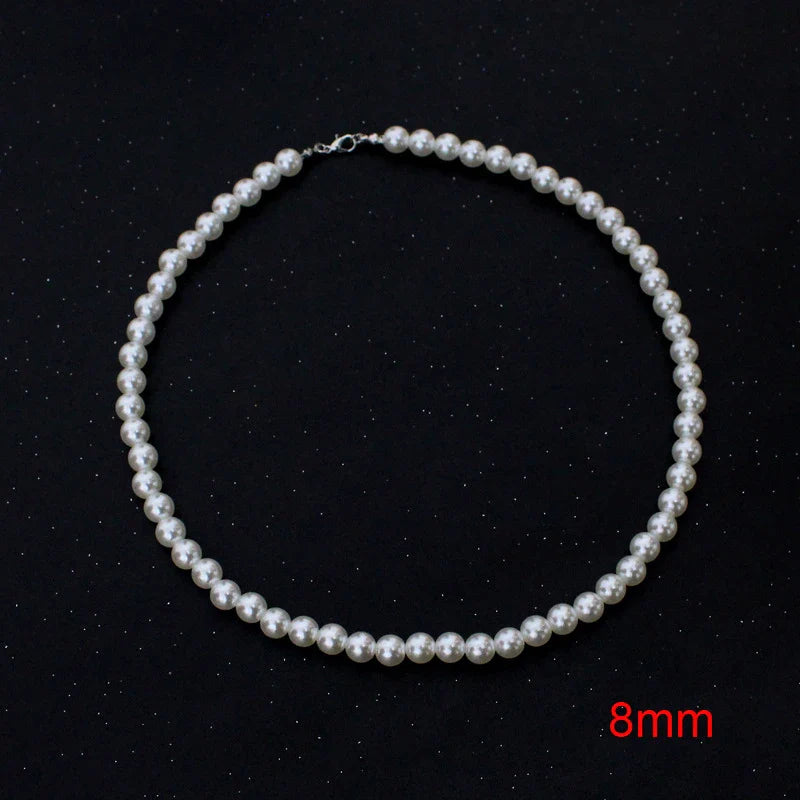 Mona Classic Pearl Chokers Necklaces