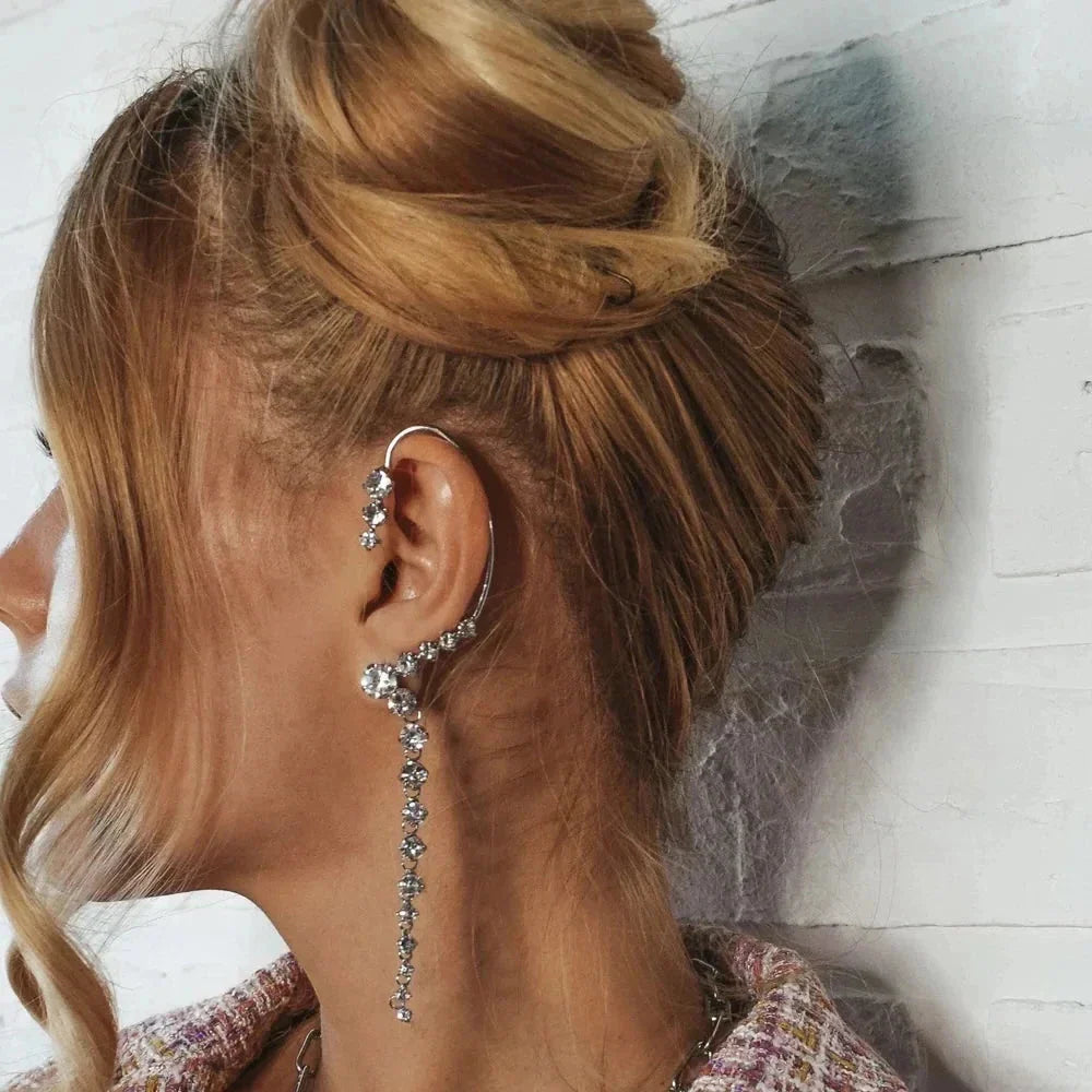 Avyn Rhinestone Auricle Ear Cuff