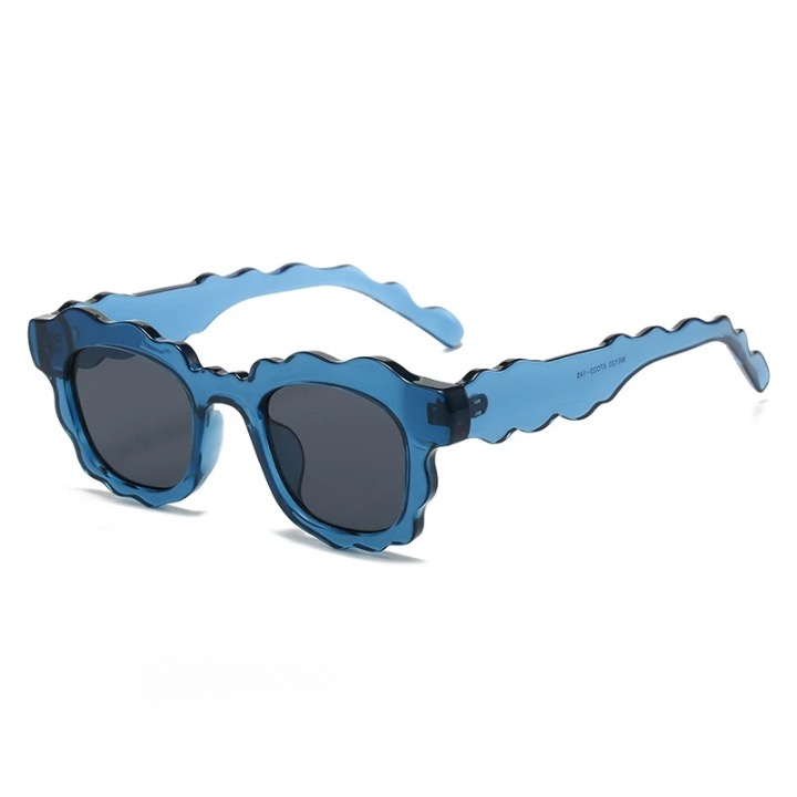 Mia Waffle Wave Frame Sunglasses