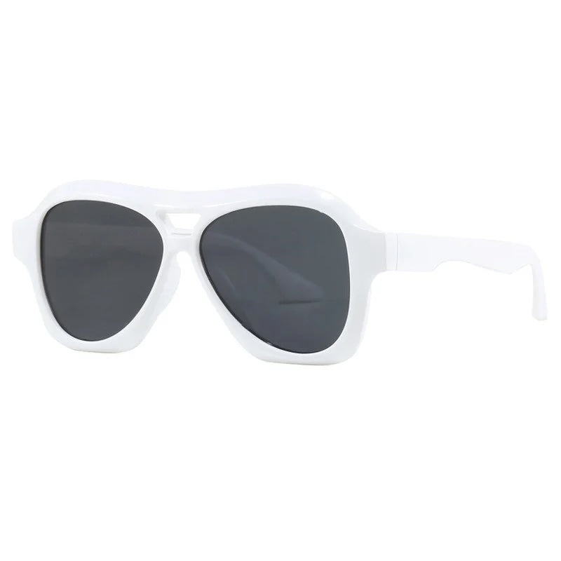 Lorie Oversize Retro Acetate Sunglasses