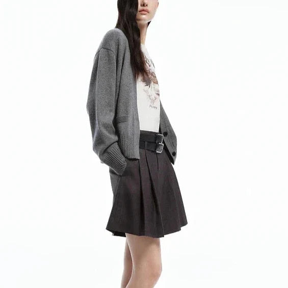 Aura Soft Knit Button Cardigan