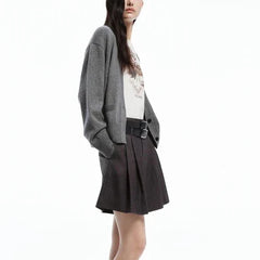 Aura Soft Knit Button Cardigan