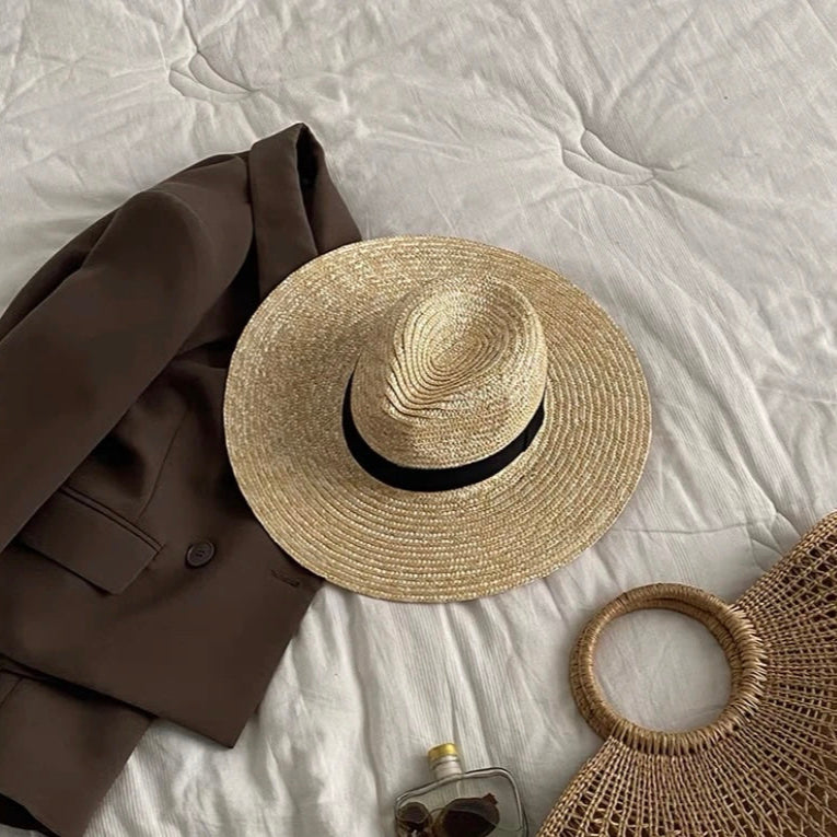 Bora Casual Straw Fedora Hats