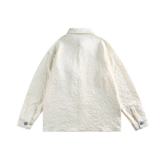 Daisy Bloom Lace Textured Shirt