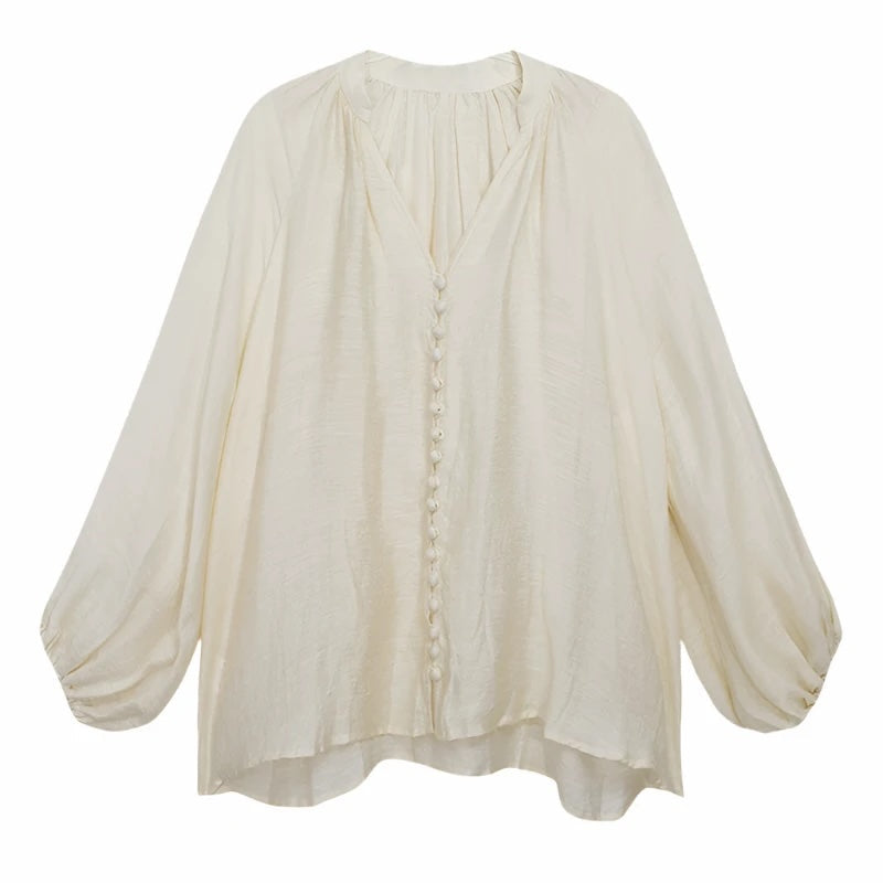 Paiye Victorian Button Blouse