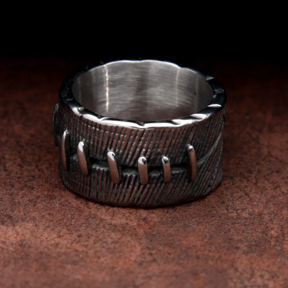 UNISEX Punk Viking Stitches Ring