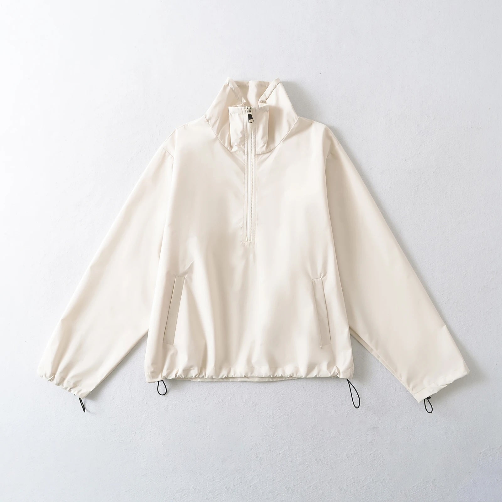 Gesine Funnel Neck Cropped Sport Jacket