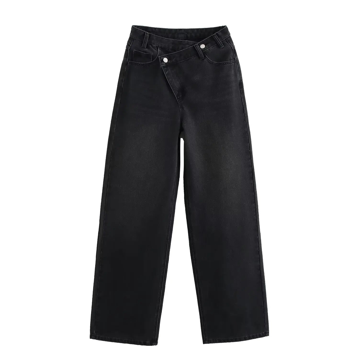 Salia Side Button Casual Jeans