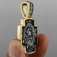 Savior Face Design Faith Necklace