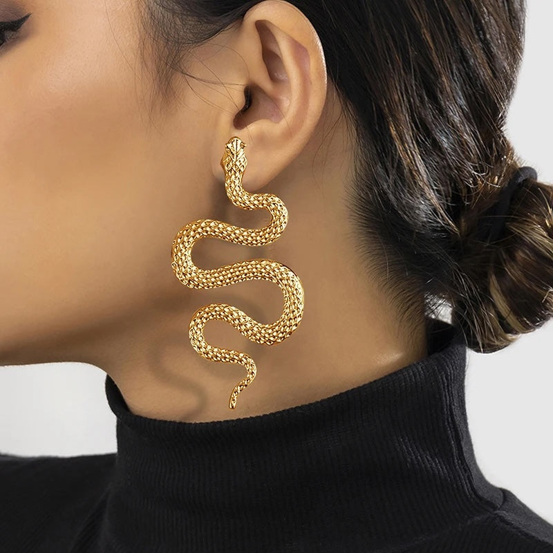 Sexy Serpentine Shape Earrings
