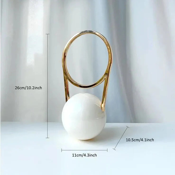 Ulsla Round Ball Evening Clutch