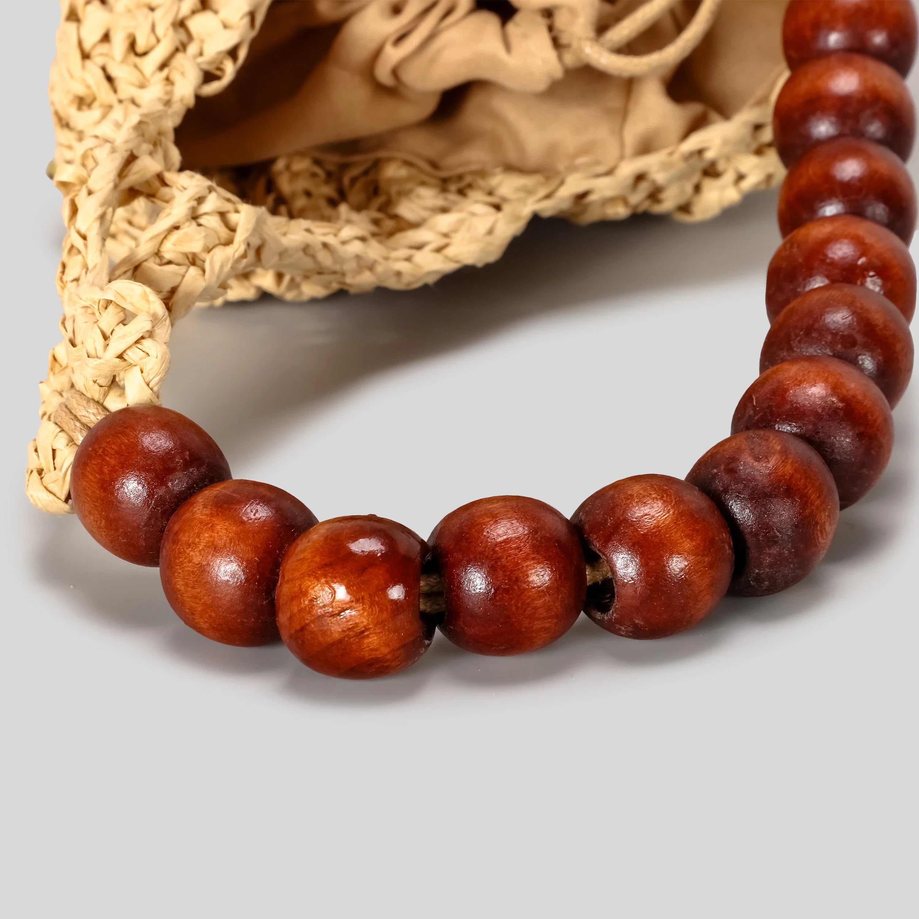 Mini Conch Shell Straw Bag