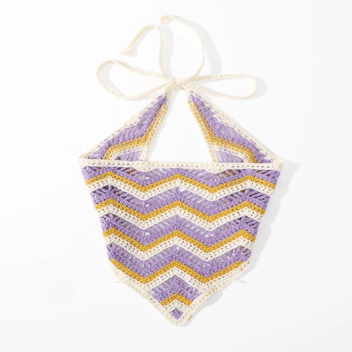 Marie Bohemian Crochet Knit Head Scarves